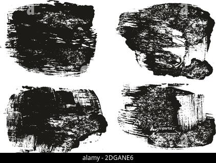 Ripped & Torn Paper Background Grunge Punk Style High Detail Abstract Vector Background Set Stock Vector