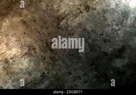 Grunge brown vintage concrete wall texture background. Stock Vector