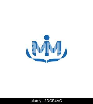 MIM blue monogram. MIM logo Stock Vector Image & Art - Alamy