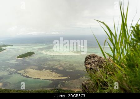 view from le morne Stock Photo