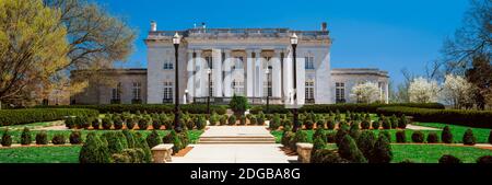 Facade of the Kentucky Governor's Mansion, Frankfort, Franklin County, Kentucky, USA Stock Photo