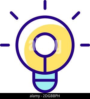 Bright RGB color icon Stock Vector