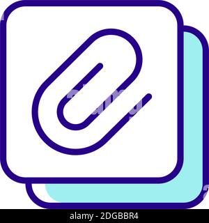 Enclosure RGB color icon Stock Vector