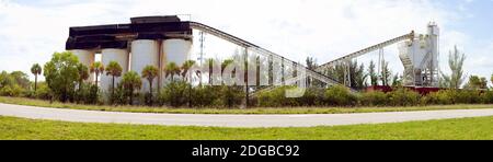 Gravel Mill, Boca Raton, Palm Beach County, Florida, USA Stock Photo