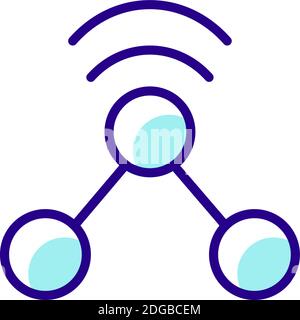Share RGB color icon Stock Vector