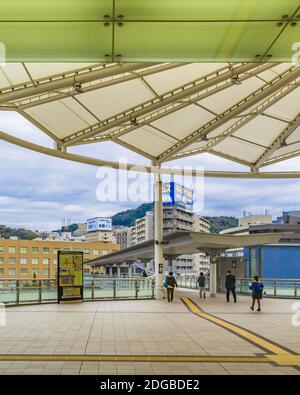 Hiroshima station, Hiroshima City, Hiroshima, Japan Stock Photo - Alamy