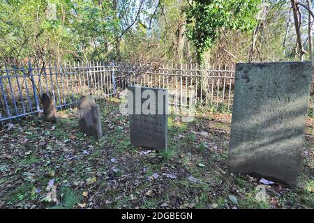 Old cemetery East Setauket Long Island New York Stock Photo