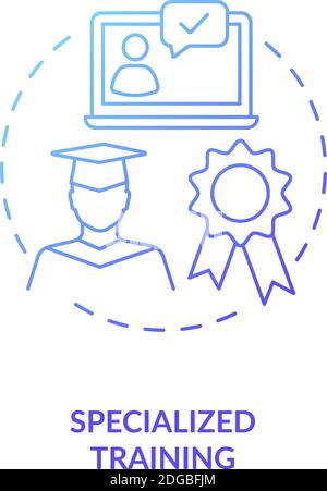 Specialized training concept icon Stock Vector Image & Art - Alamy