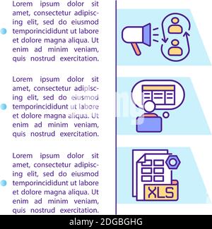 Home services article page vector template. Cleaning, cooking, repair ...