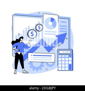 Demand planning abstract concept vector illustration. Stock Vector