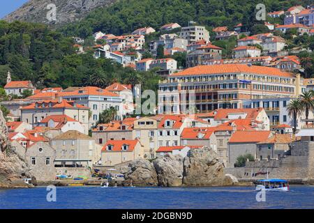 The 4-star luxury hotel Hilton Imperial Dubrovnik in Dubrovnik, Croatia Stock Photo