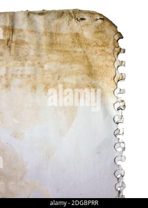 Old Paper Texture Isolated Photo Stock Photo