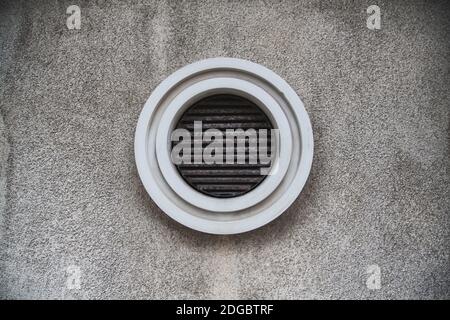 round ventilation window Stock Photo