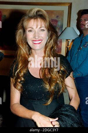 ARCHIVE: LOS ANGELES, CA. August 12, 1995: Actress Jane Seymour at the Golden Boot Awards at the Century Plaza Hotel in Los Angeles. File photo © Paul Smith/Featureflash Stock Photo