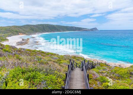 Cable beach at Torndirrup National Park, Australia Stock Photo