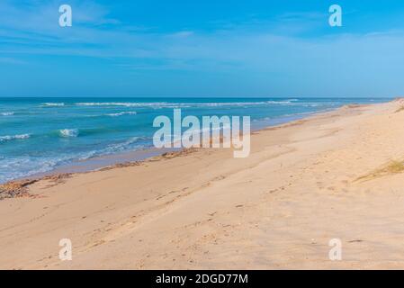 Beach at Cape range national park in Australia Stock Photo