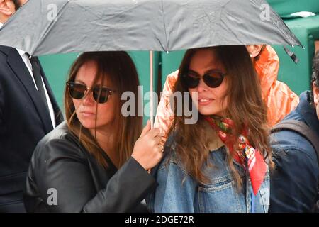 Actress Noemie Merlant and her boyfriend attend the 2017 French Tennis Open  at Roland Garros on June 6, 2017 in Paris, France. Photo by Laurent  Zabulon/ABACAPRESS.COM Stock Photo - Alamy