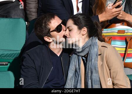 Actress Noemie Merlant and her boyfriend, Marie-Ange Casta and a