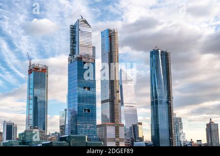 Amazing view of Manhattan skyline Stock Photo