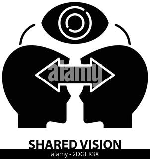 Shared vision concept icon Stock Vector Image & Art - Alamy