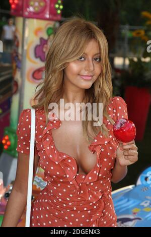 Zahia Dehar attending the opening of the 34rd Annual Fete des Tuileries