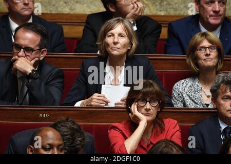 Marine de Sarnez during the first meeting of the new French National Assembly in Paris, France on June 27th, 2017. Photo by Henri Szwarc/ABACAPRESS.COM Stock Photo