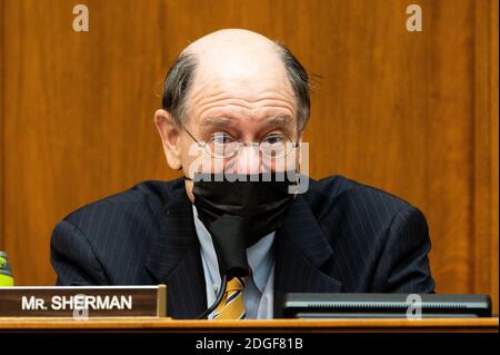 Washington, United States. 08th Dec, 2020. U.S. Representative Brad Sherman (D-CA) speaks at a hearing of the House Foreign Affairs Committee. Credit: SOPA Images Limited/Alamy Live News Stock Photo