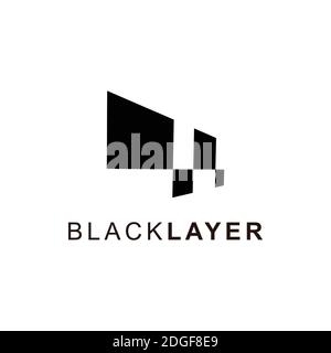 Simple element illustration. layers concept symbol design. Can be used for web and mobile. Stock Vector