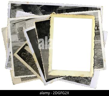 Polaroid picture template Cut Out Stock Images & Pictures - Alamy