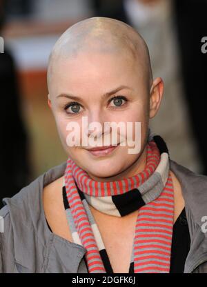 Gail Porter arrives at the Gnomeo and Juliet 3D UK Premiere, Leicester Square, London.  Copyright Doug Peters EMPICS Entertainment  Stock Photo
