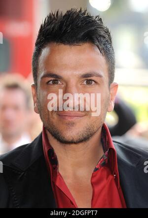 Peter Andre arriving at the TRIC Awards 2011, Grosvenor House Hotel, Park Lane, London. Stock Photo