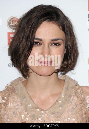 Keira Kightley arriving at the Empire Film Awards 2011, Grosvenor House