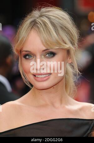 Laura Haddock arriving for the World Premiere of The Hunger Games