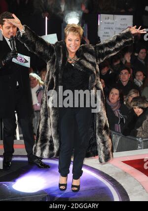 Denise Welch arriving at the launch of Celebrity Big Brother 2012, Elstree Studios, Borehamwood. Stock Photo