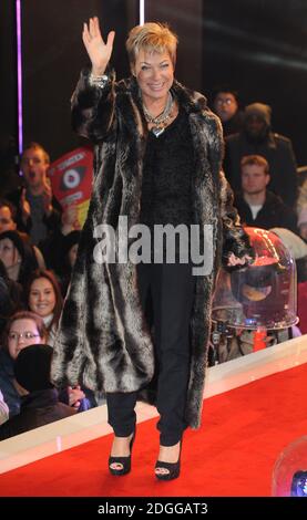 Denise Welch arriving at the launch of Celebrity Big Brother 2012, Elstree Studios, Borehamwood. Stock Photo