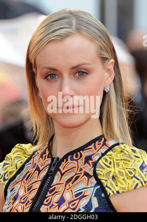 Taylor Schilling arriving at the European Premiere of The Lucky One