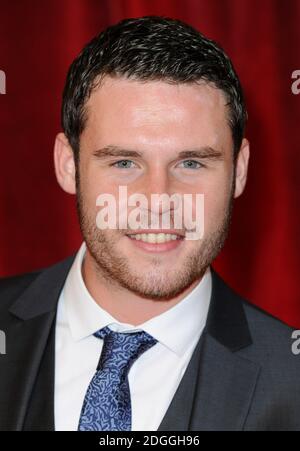 Danny Miller arriving for the 2012 British Soap Awards at ITV London Studios, South Bank, London. Stock Photo