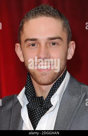 Marc Silcock arriving for the 2012 British Soap Awards at ITV London Studios, South Bank, London. Stock Photo