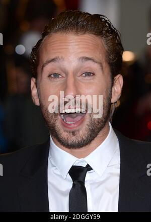 Matthias Schoenaerts arriving at the Rust and Bone BFI Screening, Odeon West End Cinema, Leicester Square, London. Stock Photo