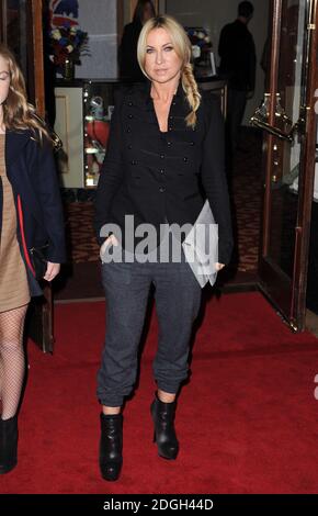 Meg Matthews arriving at the World Premiere of Viva Forever!, Piccadilly Theatre, London. Stock Photo