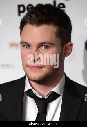 Jack Reynor arriving at the London Critics Circle Awards 2013, The May Fair Hotel, London. Stock Photo
