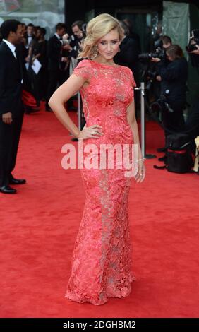 Catherine Tyldesley arriving at the Arqiva British Academy Television Awards 2013, at the Royal Festival Hall, London. Stock Photo