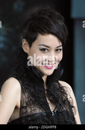 Rinko Kikuchi arriving of the premiere of Pacific Rim held at the Dolby