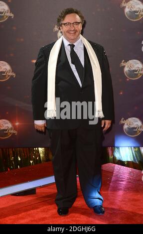 Mark Benton arriving at the Strictly Come Dancing Launch 2013, Elstree Studios, Borehamwood, London. Stock Photo