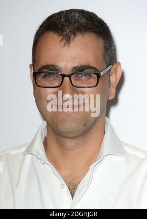 Manuel Sicilia arriving at the UK Premiere of Justin and the Knights of Valour, May Fair Hotel, London. Stock Photo