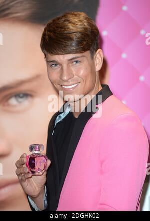 Joey Essex launches his new His and Hers fragrances, Fusey and My Girl, at the Sanctum Soho Hotel, London.   Stock Photo