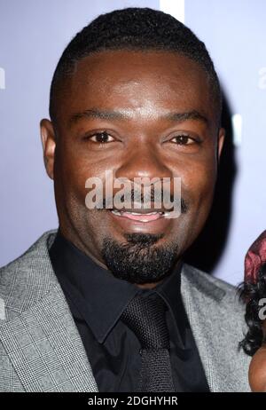 David Oyelowo arriving as Asprey hosts the EE BAFTA Nominees Party, London Stock Photo