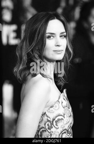 Emily Blunt arriving at the Edge of Tomorrow World Premiere, BFI IMAX, Waterloo, London. Stock Photo