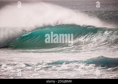 Haleiwa, HI, USA. 8th Dec, 2020. Atmosphere pictured at the 2020 Pipe Invitational on day 1 of the Billabong Pipe Masters Surfing Tournament in Haleiwa, HI on December 8, 2020. Credit: Erik Kabik Photography/Media Punch/Alamy Live News Stock Photo