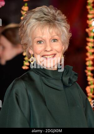 Diana Hardcastle attending the UK film premiere of The Second Best Exotic Marigold Hotel held at the Odeon cinema in Leicester Square, London Stock Photo